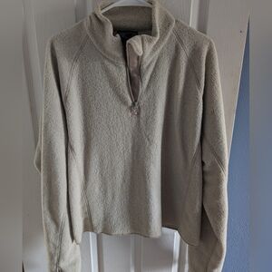 New Balance Cream Quarter-Zip Sweater ❤️‍🔥